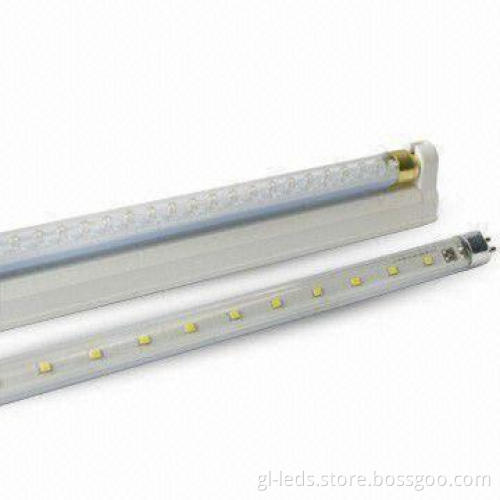 LED Tubes, Made of Aluminum-alloy and PC Materials, Available in White PCB Board